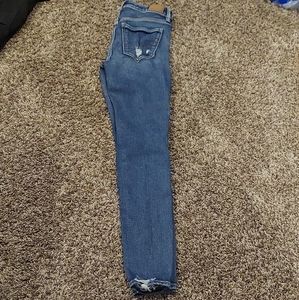 American eagle next level hi rise jeggings size6 long